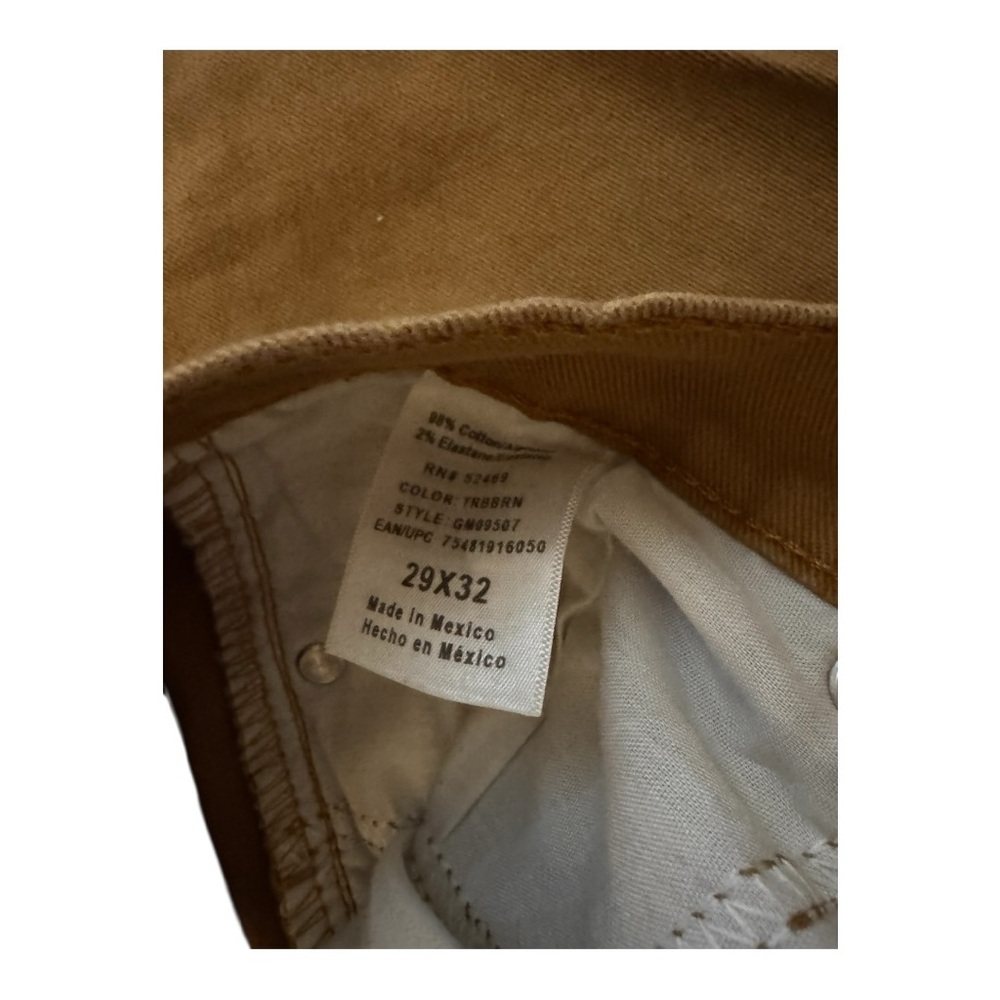George Men's Straight Jeans - Tan - Picture 6 of 6